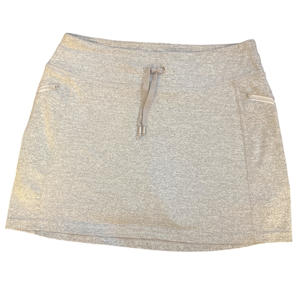 Kyodan Heather Gray Skort with Drawstring S/P GUC